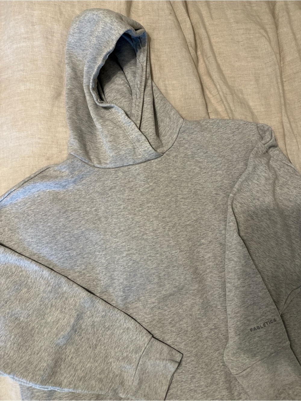 Fabletics Women’s Gray Hooded Sweatshirt